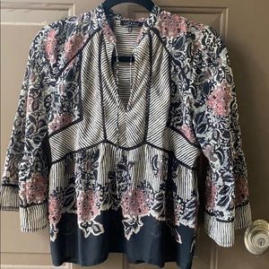 Lucky Brand Top Blouse XS
